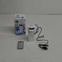 Moonorange Aquarium Filter(3.5W), Fish Tank Filter, Low-Water Filter for Small Fish Tank and Turtle Tank, for Reptile Tank Up to 15 Gallon, with 2 Cartridges(White)