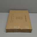 Small Round Side Table - 3-Tier Oval Accent Table for Small Spaces, Rustic Wood and Metal Couch End Table, Nightstand for Bedroom or End Table Living Room, Easy to Assemble, Greige (1-Pack)