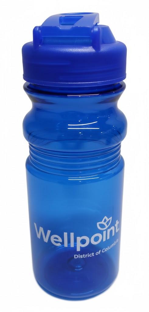 10 Pcs Blue Water Bottles 12 Oz