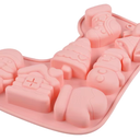 BPA Free 6-Cavity Christmas Present Moldes De Silicona Para Chocolate Bar Silicone Mould Silicone Baking Candy Moldб 2 Зшусуі