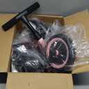 Newyoo Toddler Tricycle,Toddler Bike,Birthday Gifts and Toys for 1-3 Year Old Boys and Girls, Trike with Push Handle, Backrest and Safety Belt, Balance Bike, TR007, Pink