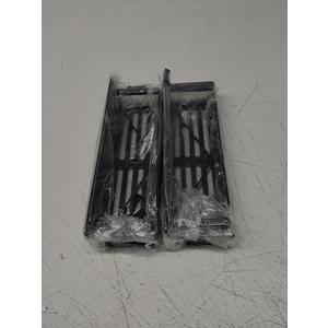 4 Pack Magnetic Spice Rack Organizer for Refrigerator and Oven, Black Fridge Organizers and Storage for Kitchen