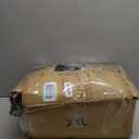 Veehoo Cooling Elevated Dog Bed Add Removable Waterproof Bolster Cushion Mat, Raised Pet Cot with Breathable Teslin Mesh, No-Slip Feet, Dog Sofa Bed for Indoor Outdoor, XXLarge, Black CWC2331B (59.0"L x 37.5"W x 9.0"Th)