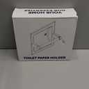 Brushed Nickel Recessed Toilet Paper Holder, Contemporary Hotel Style Pivoting in Wall Toilet Paper Holder - Recessed Toilet Tissue Holder, Regular Roll