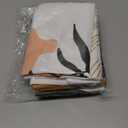 COMMINY Abstract Boho Pillow Covers 16x16 Set of 6 Decorative Sunset Leaves Throw Pillow Cover for Couch Minimalist Modern Pillow Case for Living Room Sofa Home Decor