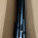 30'' Aluminum Tall Directors Chair, Portable Makeup Chair for Makeup Artist, Makeup Chair Teachers Chair Only 10.15LB, Black