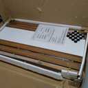 Gashell Wire Shelf Covers, Bamboo Wire Rack Covers for Pantry, Closet (4pcs, 30" W x 16" D)