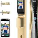 EIYSIE Video Smart Lock with Camera & Doorbell, 8-in-1 WiFi Keypad Deadbolt