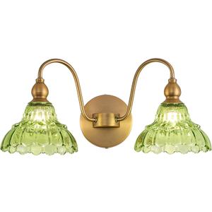 Vintage 2 Light Bathroom Vanity Light Bedroom Green Wall Sconces Vanity Lighting Fixtures Hallway Wall Light Fixtures Bathroom Lighting fixtures Over Mirror