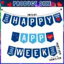 Supervitae 18 Pcs Advanced Practice Provider Week Decorations APP Week Banner Wall Hanging Decorating Holiday Celebrating Decor for Party Favors Festival Supplies
