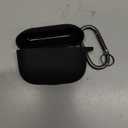 Ljusmicker for AirPods Pro 3 Case 2025 with Cleaner Kit,Soft Silicone Protective Cover for Apple AirPods Pro 3rd Generation Cases for Women Men,AirPod Pro 3 Case Accessories with Keychain-Black