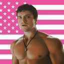 Josh American Flag Wall Tapestry, Pink Allen Wall Art Poster Fans Gift Merch, 3x5 Feet, Modern Patriotic Decor with Brass Grommets