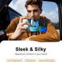 Compatible with Samsung Galaxy S24 Ultra Case, Tropical Beach Palm Hawaii Summer Vacation Slim Fit Soft TPU Shockproof Protective Cover Case Gift for Women Girl