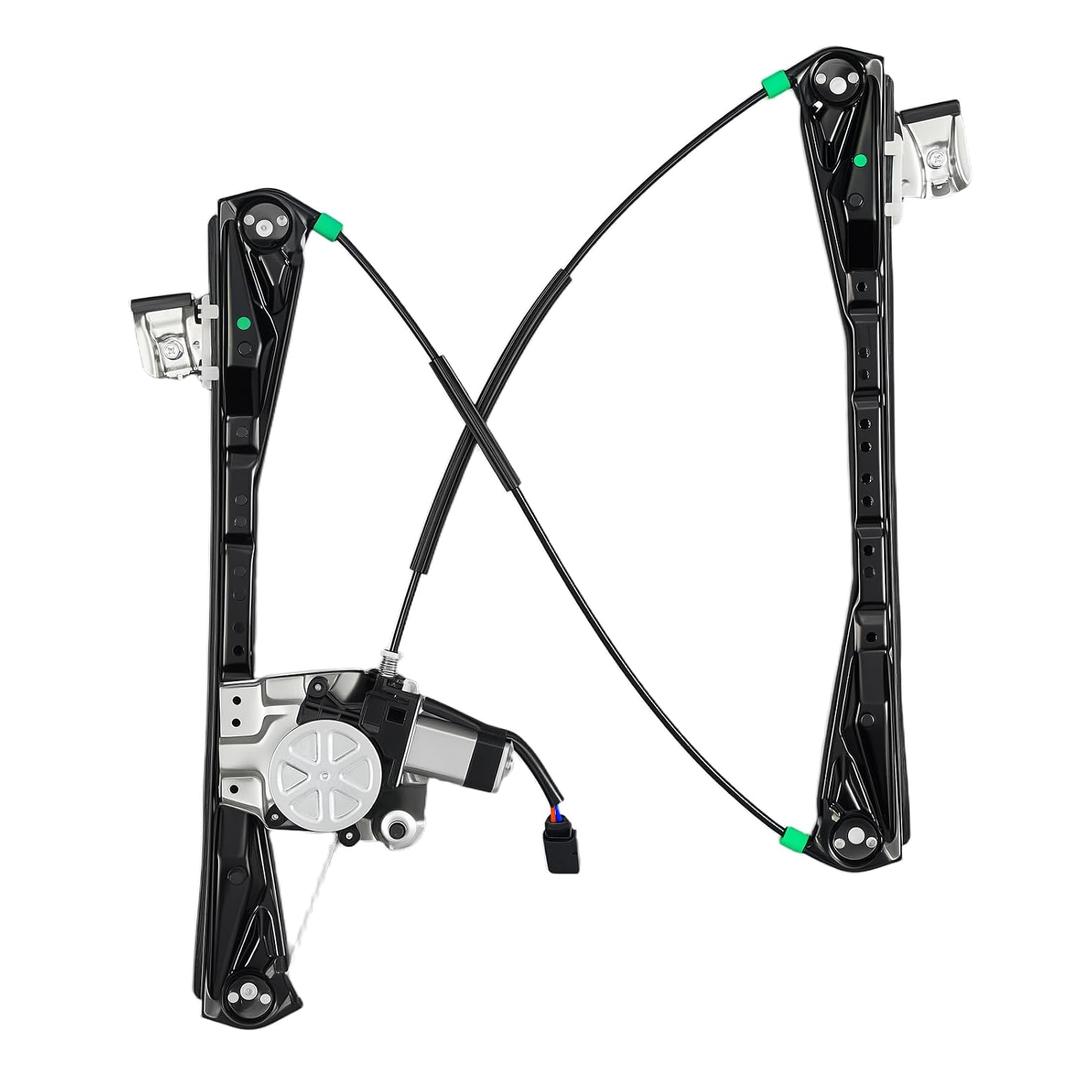 BDFHYK 741-877 Power Window Regulator with Motor Front Right Compatible with Jaguar S-Type 2000-2002, Lincoln LS 2000-2002