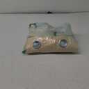 Estelar Textiler Beige and Aqua Ombre Blackout Curtains 90 Inch Length 2 Panels Set, Thermal Insulated Drapes for Bedroom, Full Room Darkening Grommet Gradient Curtains for Living Room,52Wx90L