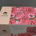 CALISTA Ion Hot Rollers for Short Hair | Hair Roller Clips Included | Heats to 230F | Dual Voltage | Add Hands-Free Curls, Waves, and Volume (Pink Verbena, Short - 12)
