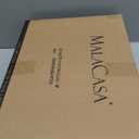 MALACASA 4.4 QT Baking Dish, 9x13 Large Casserole Dish for Oven, Ceramic Baking Pan, Rectangular Lasagna Pan Deep with Handles for Baking, Durable Microwave Oven Safe, Wedding Gift,White, Series BAKE-BAKE