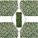DOEWORKS Expandable Fence Privacy Screen for Balcony Patio Outdoor, Faux Ivy Fencing Panel for Backdrop Garden Backyard Home Decorations - 4PACK