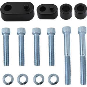 Floorboard 3/4'' Extension Spacer Kit Compatible with 2009-2023 Harley HD Touring FLHT FLHR FLTR FLHX, 2009-2013 FL Trikes
