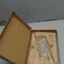 Sunnychicc Cookbook Stand for Kitchen, Recipe Book Holder for Kitchen Counter, Wooden Cookbook Holder, Rustic Cook Book Stand