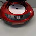 Jensen CD-475GR Portable Sport Stereo Boombox CD Player with AM/FM Radio and Aux Line-in & Headphone Jack (Red)