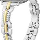 Wearlizer Slim Metal Band Compatible with Apple Watch Bands 42/46/38/40/41/44/45/49mm Women, Thin Dressy Stainless Steel Strap Designer Bracelet for iWatch Series 11 10 9 8 7 6 5 4 SE/Ultra 3 2 1