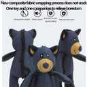 Unbreaka Bear Dog Unbreakable Teddy Extreme Bears 2.0 Dog Toys Aggressive Chewers Indestructible Stuffed Plush Dog Squeaky Toy Keep Them Busy Durable Tough Heavy Duty Chewer Dog Toy Large Breed (1PC)