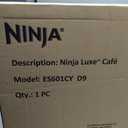 Ninja Luxe Café Premier 3-in-1 Espresso Machine, Drip Coffee, & Rapid Cold Brew | Built-in Coffee Grinder, Hands-Free Milk Frother, Assisted Tamper for Cappuccinos & Lattes | Cyberspace | ES601CY
