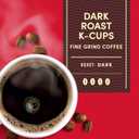 Tim Hortons Dark Roast Coffee, Single-Serve K-Cup Pods Compatible with Keurig Brewers, 32ct K-Cups,Red (EXP 05/27/26)