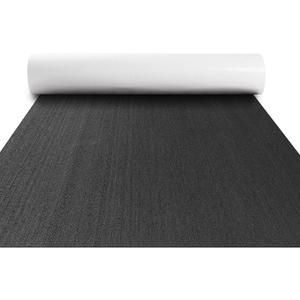 FOCEAN Boat Flooring EVA Foam Boat Decking Marine Flooring Brushed Texture Marine Mats for Boats Yacht Kayak RV 94.5" x47.2"/ 23.6"/15.7" (Dark Grey+Black Back)