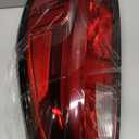 Boine Tail Light Compatible With 2019 2020 2021 2022 2023 2024 GMC Sierra 1500 2500HD 3500HD Left Driver Side Rear Brake Light (Halogen Type - Left Driver Side)