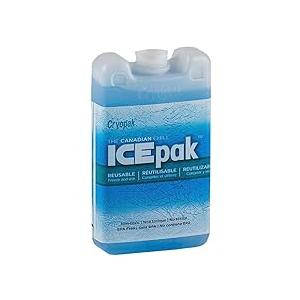 Cryopak Hard Shell Reusable Ice Pack, 3 x 5", Lime