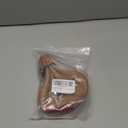 Leather Coin Pouch, Leather Pull Rope Mini Leathers Coin Organizer with Drawstring Pouch for Men Women (Red)