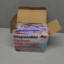 1ml/cc Syringe 29G 1/2 Inch 13mm, Lab Tools Individual Package 100 Pack