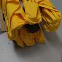 MEWAY 9ft Patio Umbrella Outdoor Table Umbrellas with Push Button Tilt and Crank, Market Umbrella 8 Sturdy Ribs for Deck, Garden, Pool and Backyard, Yellow