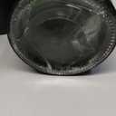 Patelai 6 Pack Kitchen Canisters Set 20 oz Airtight Stainless Steel Canister Food Storage Container with Window Glass, Coffee Sugar Candy Jars Tea Organizer for Flour Cookies Spice Kitchen (Black)