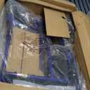 Drive Medical ATC19-BL Lightweight Aluminium Transport Wheelchair with Swing-Away Footrest, Blue