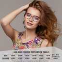 6 Pack Fashion Reading Glasses for Women Men Blue Light Blocking Oversized Square Readers with Spring Hinge, +2.75