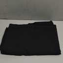 LA Linen Polyester Poplin Washable Rectangular Tablecloth, Stain and Wrinkle Resistant Table Cover 60x84, Fabric Table Cloth for Dinning, Kitchen, Party, Holiday 60 by 84-Inch, Black