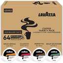 Lavazza Coffee K-Cup Pods Variety Pack for Keurig Single-Serve Coffee Brewers, 64 Count , Value Pack, Notes of: fruits, flowers, chocolate, caramel, citrus, No BB Date
