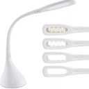 OttLite Creative Curves LED Desk Lamp with Adjustable Neck - Dimmable with 4 Brightness Settings & Energy Efficient Natural Daylight LEDs for Home Office, Computer Desk, & Dorms