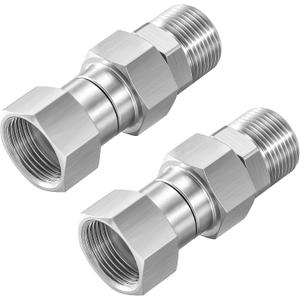 PWACCS Pressure Washer Swivel Fitting, M22 14mm Male to M22 Female Swivel Joint, 360 Degree Kink Free swivel Fitting, 5000 PSI