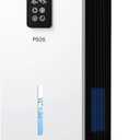 PSOS Dehumidifier, Dehumidifiers for Home, 98 OZ Water Tank, (1000 sq.ft) Quiet Dehumidifier for Basement Bathroom Bedroom with Humidity Display, Auto Shut Off, Relaxing 7 Color Ambient Light(White)