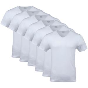Gildan Men's V-Neck T-Shirts, 6pack, Style G1103 2XL