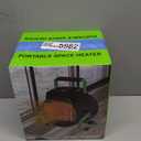 Outdoor Heater for Patio, Portable Patio Heater for Garage with Overheat Protection, Fast Heat PTC Ceramic Portable Garage Heaters for Workshop, Greenhouse, Tent and Indoor Use