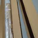 Adjustable Panel Track Blinds Manual Blackout Vertical Blinds for Sliding Door (Blackout - Texture White, 74" W x 96" H)