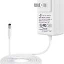 iNextStation 12V 5A Power Adapter Supply AC100-240V to DC Transformer for LED Light Strip LCD Monitor Router Car Devices 5.5mm X 2.1mm US Plug UL Listed (White)