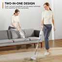 Handheld Vacuum Cleaner, 2-in-1 Mini Cordless Vacuum Cleaner, USB Rechargeable Car Vacuum Portable, Quickly Dust Removal, for Hardwood Floor, Carpets, Pet Hair, Car, Office & Home Cleaning