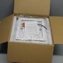 Fitop Bathroom Exhaust Fan with Light, 110 CFM 43W 1200LM Ceiling Mount Shower Ventilation Exhaust with Light, 1.0 Sones Bathroom Vent with Light, Bathroom Fan LED Light 3000K/4000K/5000K (White)