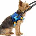 Blind Dog Halo Harness, Adjustable Anti-Collision Safety Ring, Protective Support for Blind and Visually Impaired Dogs (XXS for 5-9in)